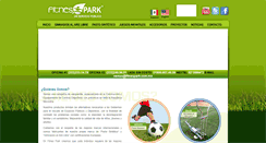 Desktop Screenshot of fitnespark.com.mx